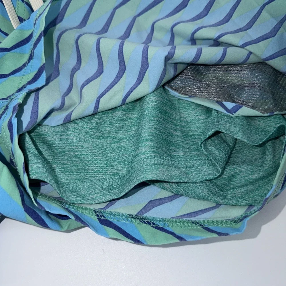 Fair Harbor Mastos-Anchor Trunk Shorts Mens XXXL Green Seabay Lined Swim‎ Trunks